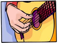 Drawing of a Guitar